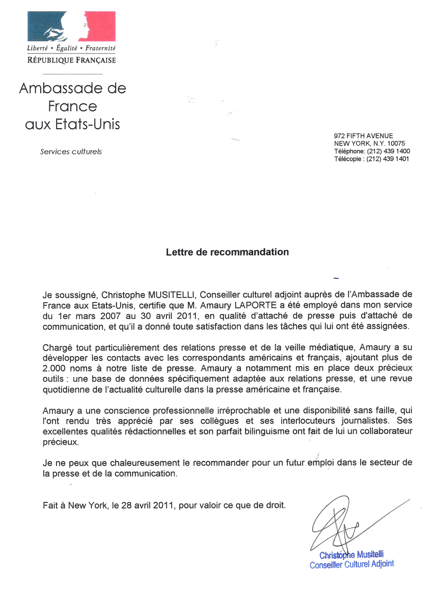 amaury laporte - resume - cv - dissertation